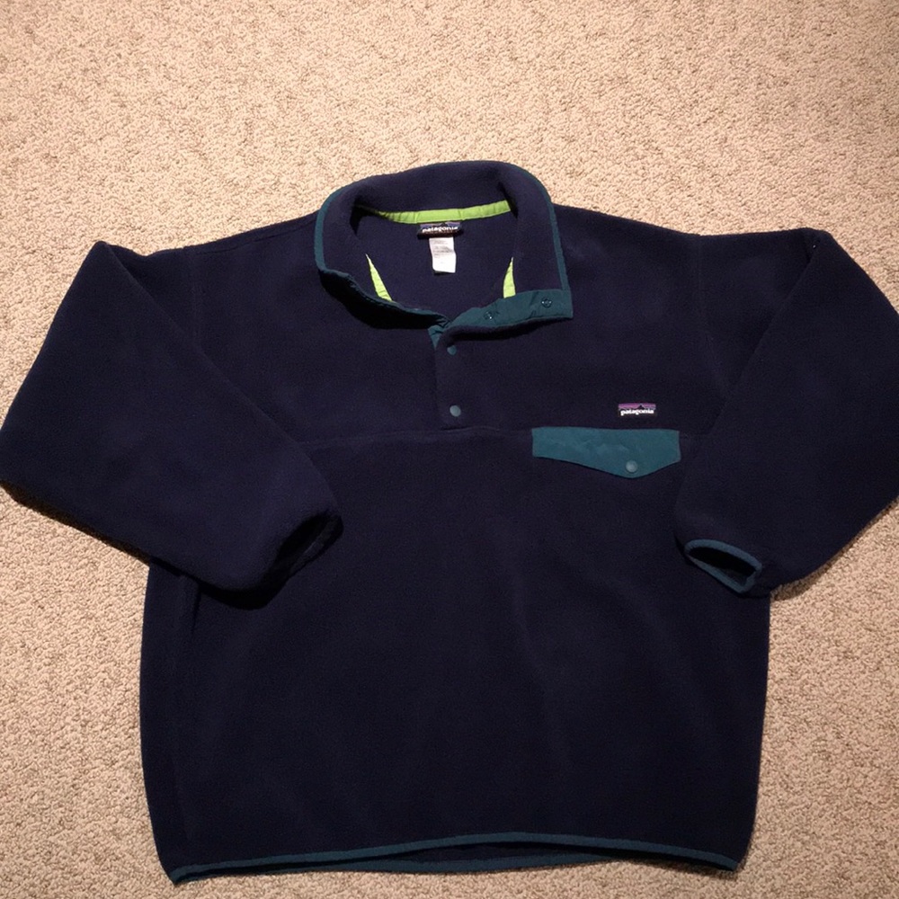 Patagonia Synchilla 1/4 button up